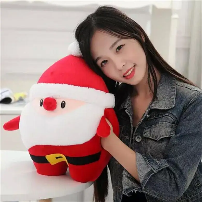 
wholesale cotton decorative cheap christmas pillow for kids 