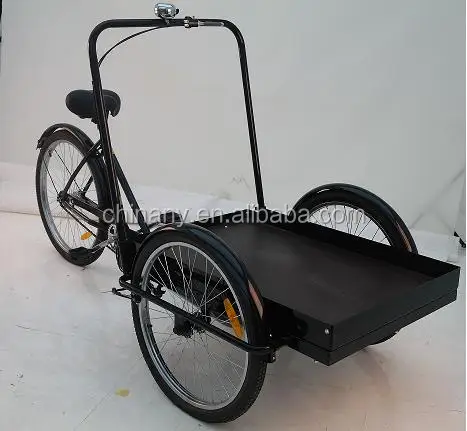 high quality adult tricycle  26 inch  single speed  loading cargo bike