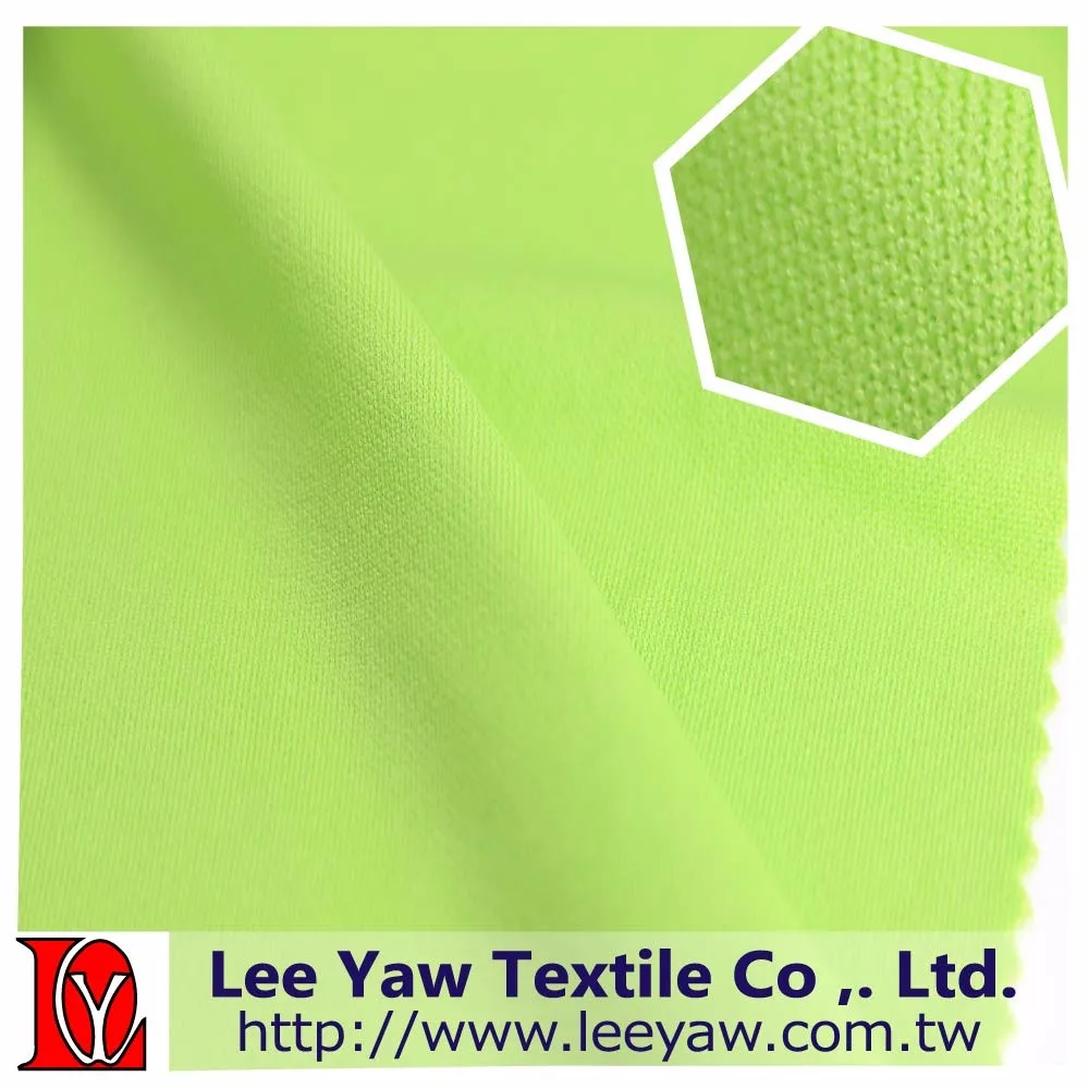 100% recycle pet polyester pique interlock fabric