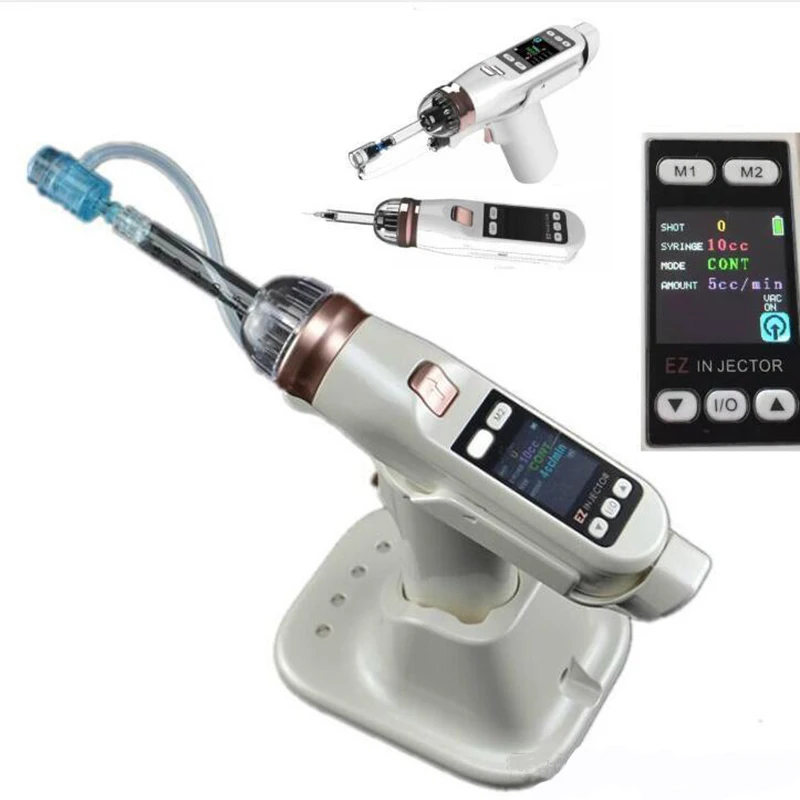 Skin Rejuvenation Feature EZ Vacuum Injection Mesotherapy Gun with 5/9 Pins
