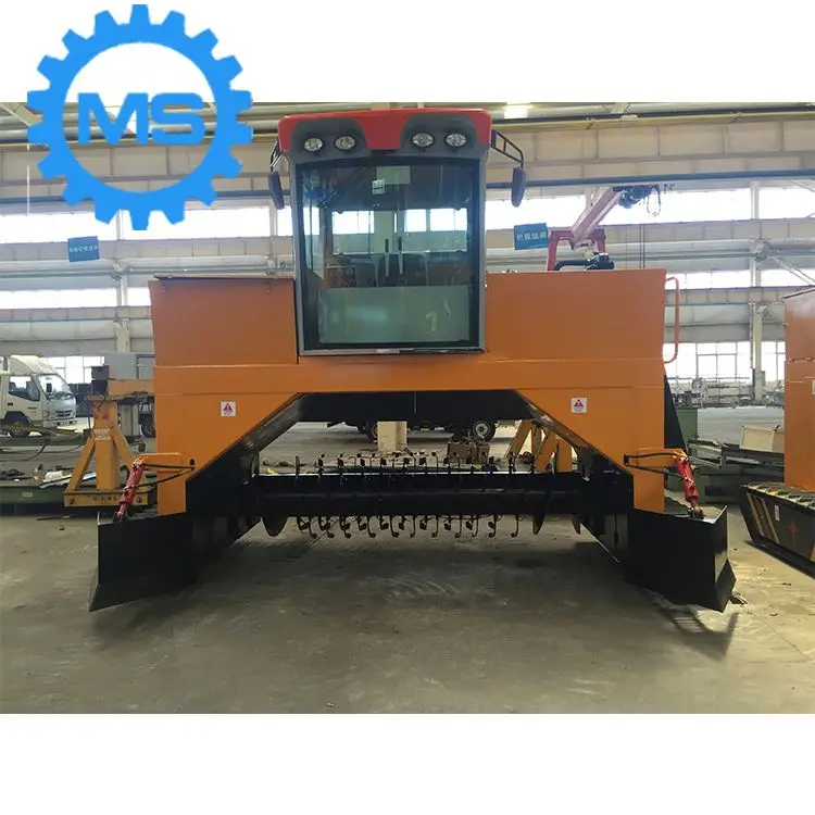 
CE Approved EU Standard Organic Waste Compost Fertilizer Machine/ Compost Windrow Turner 