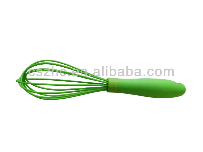 Stainless Steel Handle Silicone Egg Whisk design and custom