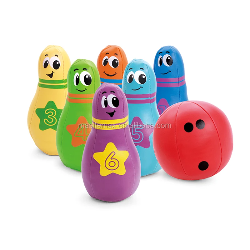 
ICTI BSCI factory custom Bowling ball,Custom Child Funny Small Sport Toy Kid Soft Pins Mini Bowling ball set,bowlen bowling 