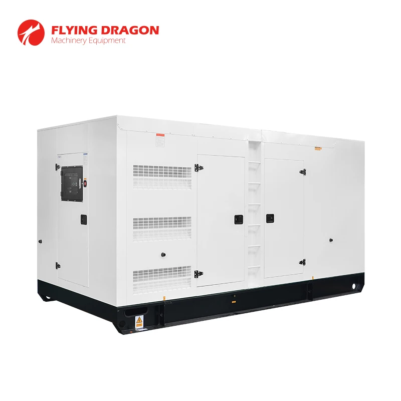 500kw diesel silent electric generator set 625kva power station for factory backup use