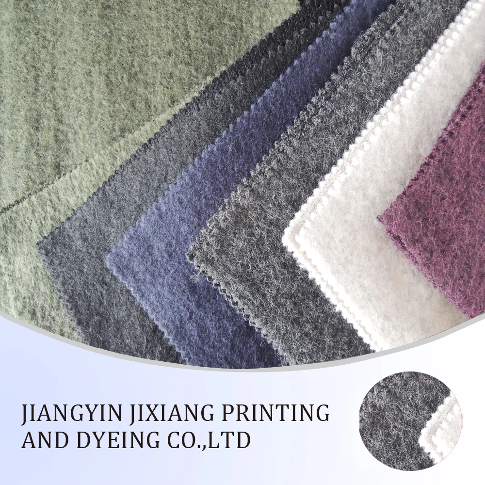 
100% double face wool cashmere fabric for coat 