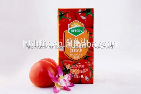 таматавы сок упаковачнай машына