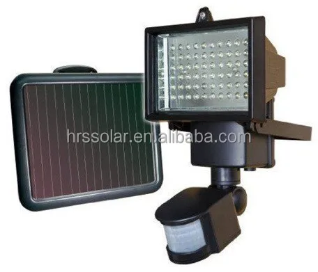 60 LED/SMD Solar motion sensor lamp PIR,solar security light