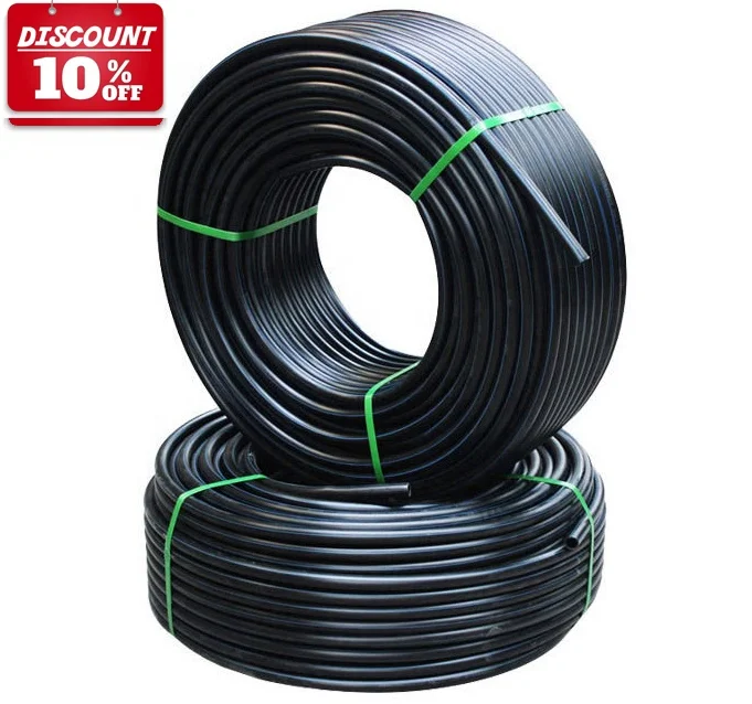 Полиэтиленовая труба hdpe, диаметр 50 мм, SDR11 PN16, Полиэтиленовая катушка HDPE, рулонная труба для дренажа