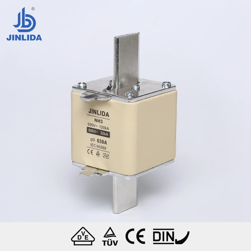 Новый Медный цилиндрический нож, лезвие lv hrc, керамический предохранитель nh