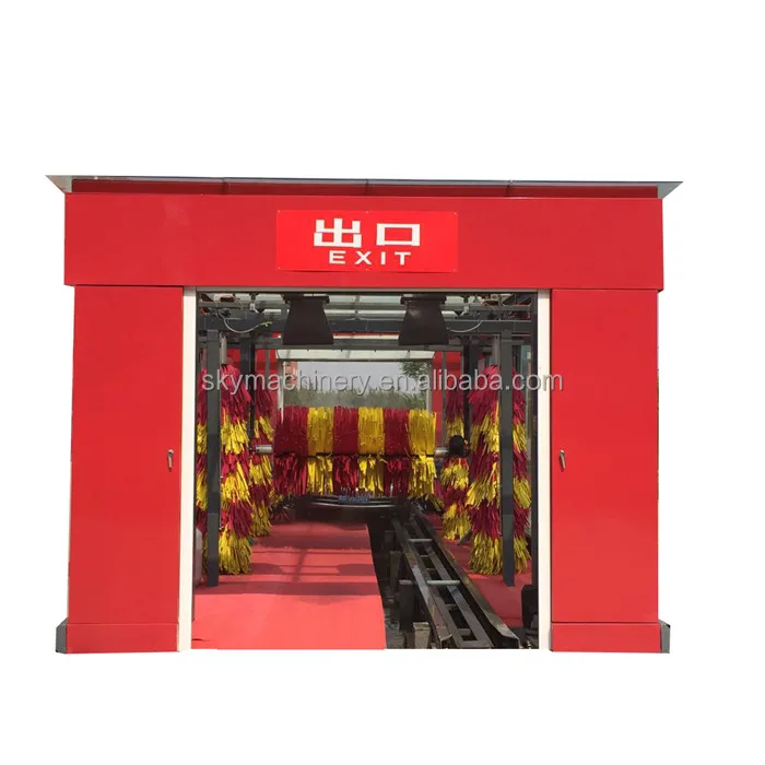 High quality automatic gantry type car washing machine system price/CE