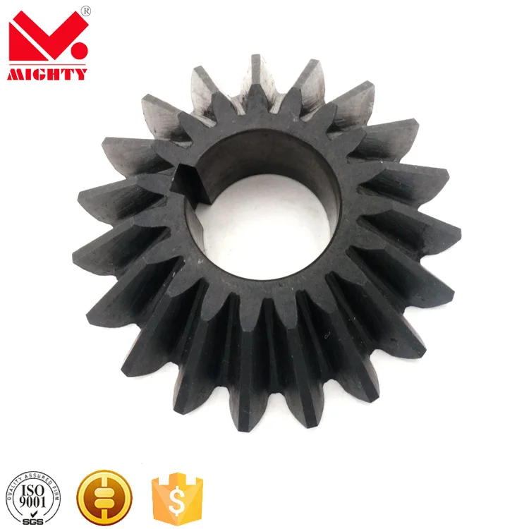 Straight Bevel Gear M4.5 with Usual Axles Type A Ratio 1:4