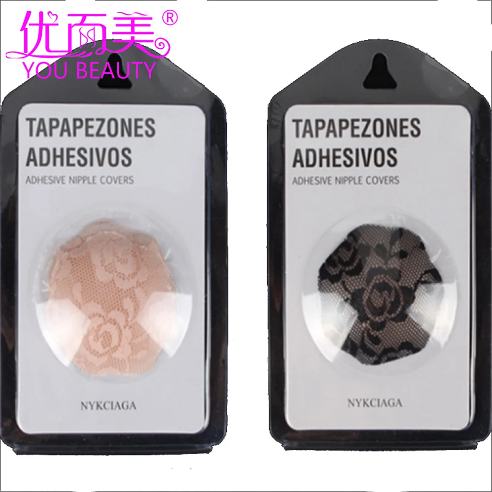 Waterproof Silicone Undercover Reusable Self Adhesive Lace Nipple Covers Silicone Nipple Pasties
