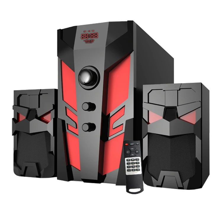 Factory price 2.1 blue tooth subwoofer multimedia speaker with usb sd fm