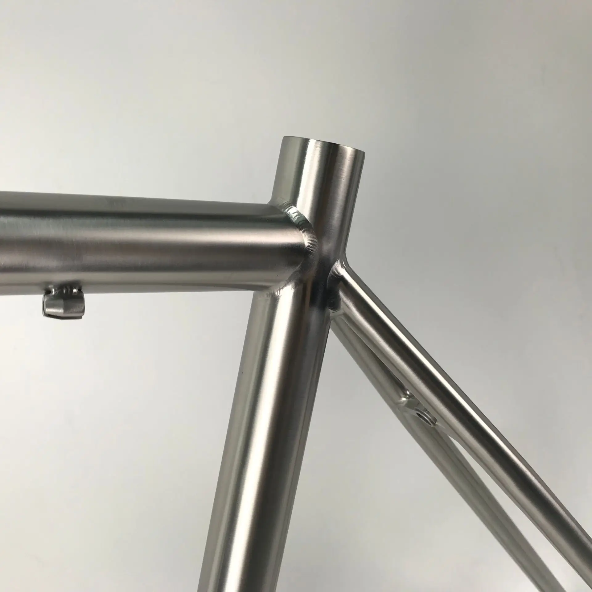 Waltly 700C дороги титана рамка с ободной тормоз с одной скоростью рама для велосипеда