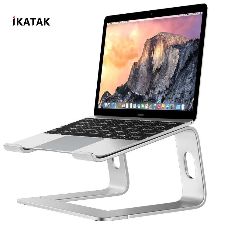 Hot sale Ergonomic Aluminum Notebook Riser Holder Multi Computer Laptop Stand