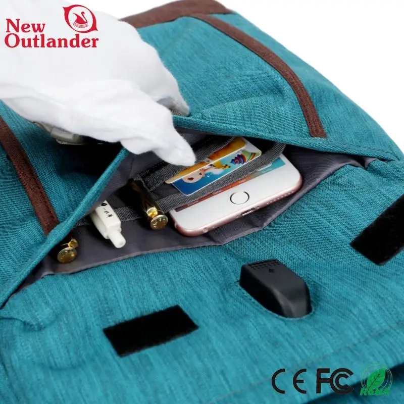 Wholesale New fashion cheap promotion unisex bagpack usb paid backpacks