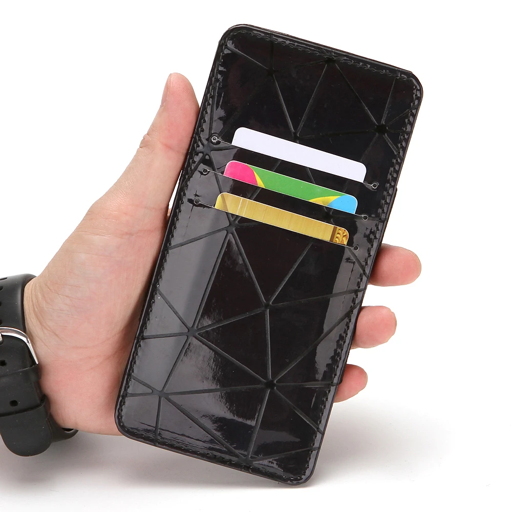 Diamond Indentation Line Wallet Lady Big Money Position Counter Card Bag Card Cover For Women