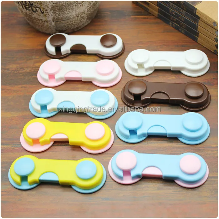 Baby Drawer Lock Wardrobe Cabinet Safety Care protect Plastic Lock