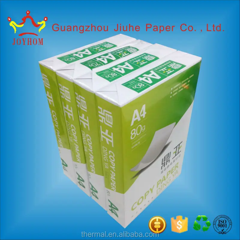 
Guangzhou product 80gsm a4 copy paper factory in china 