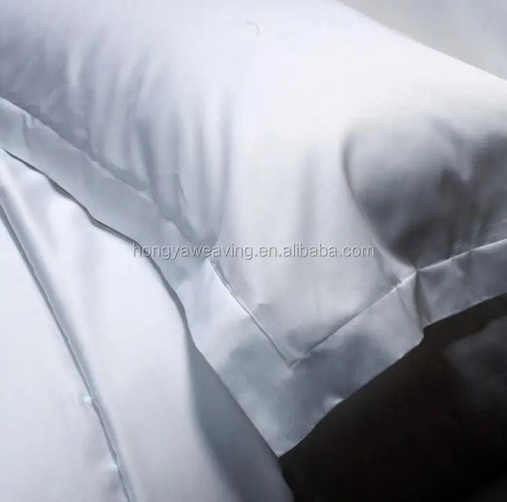 Роскошные сатин 100% хлопок высокого качества отель наволочку чехол для гостиницы и дома использовать