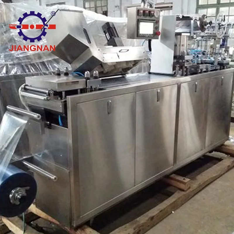DPP-250E Automatic CE GMP standard Al/PVC Plastic Al/Al Medicine Capsule Pill Tablet Jam Paste Liquid Blister Packing Machine