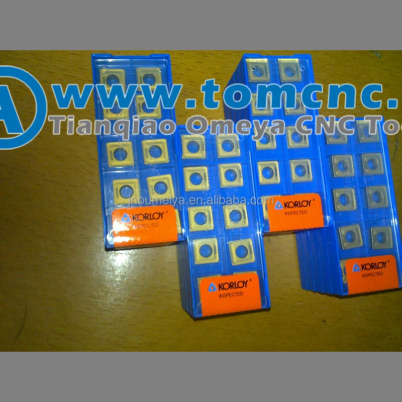 High hardness APXT1604PDSR-MM PC6510 tungsten carbide milling inserts