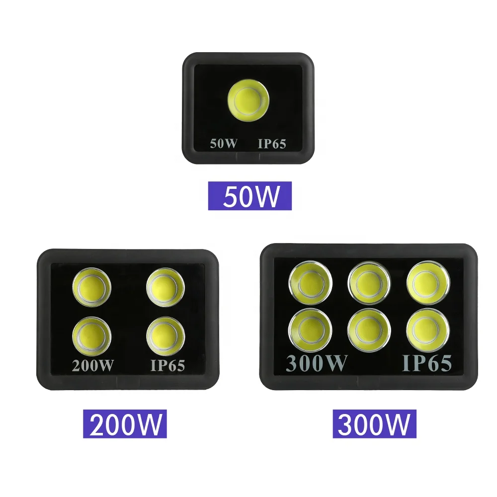 2019 Meanwell Driver Outdoor Led Flood Light Waterproof Outdoor 50w 100w 150w 200w 300w 400watt Led Flood Light IP 65