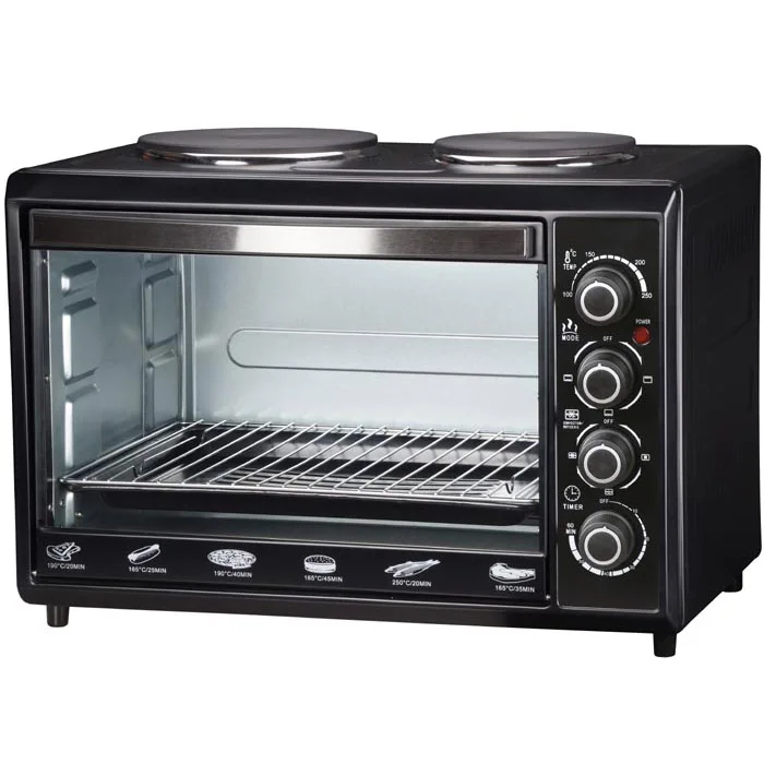 38L ELECTRIC PIZZA OVEN WITH HOTPLATES Electrical Pizza Oven