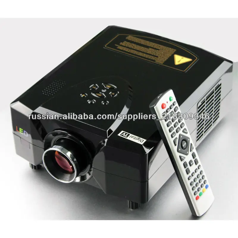 новейший 3D цифровой проектор для DVD плеер компьютер / ноутбук компьютерный игровой станции Wii Xbox игры