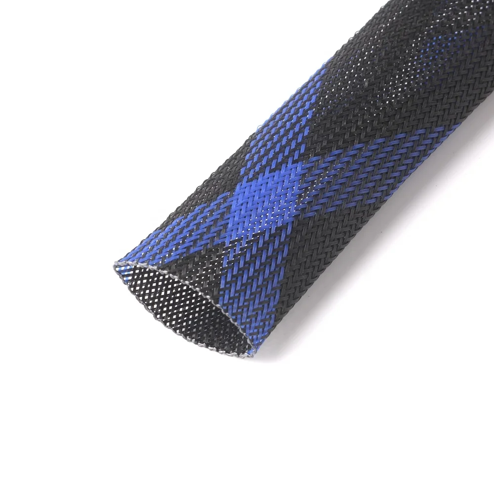 Cable Management Sleeve Wire Sleeve Fabric Braided Sleeve 38MM