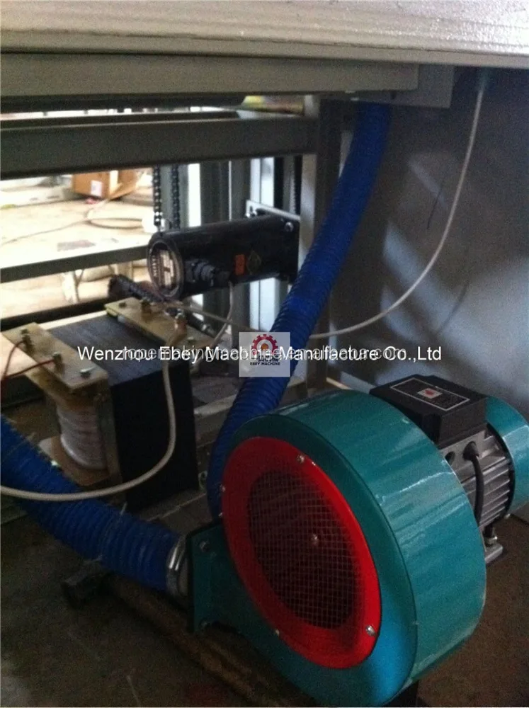 automatic pp woven sack bag cutting machine