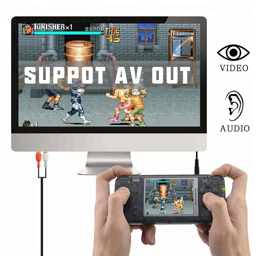 64 Bit Handheld Retro Video Game Console