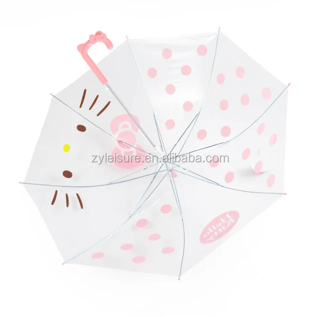 
2020 promotional personalized lovely cartoon umbrella kids cute kids umbrella girls 