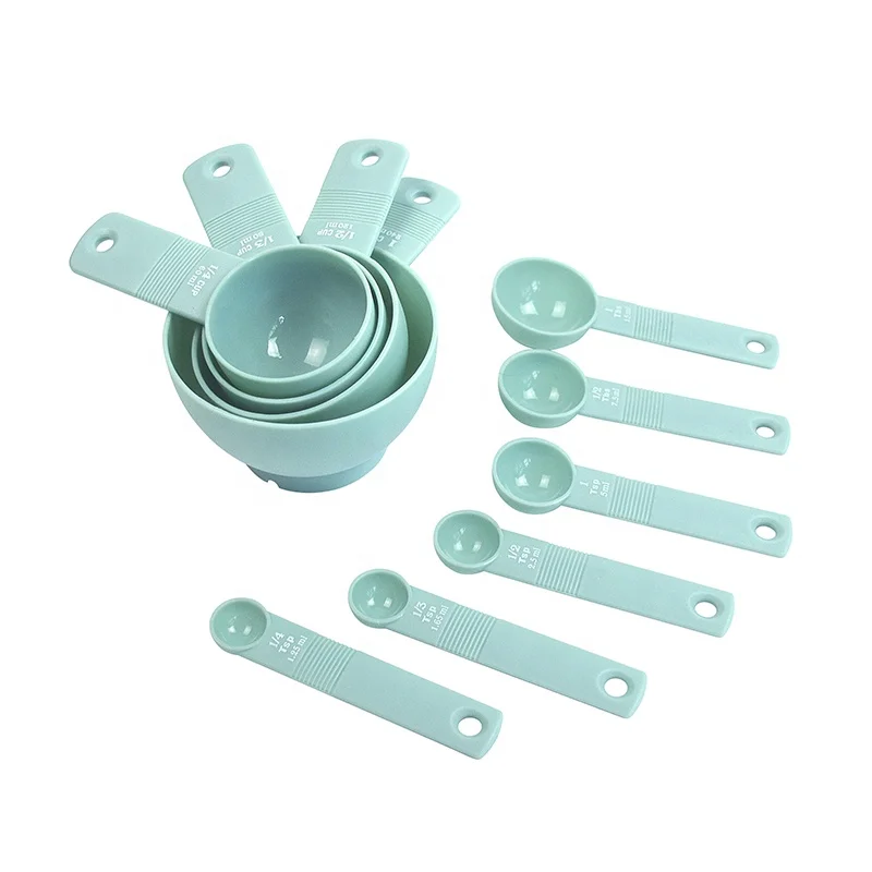 Wholesale Kitchen Powder Coffee Measuring Tools Set Plastic Measuring Spoon And Cup Set