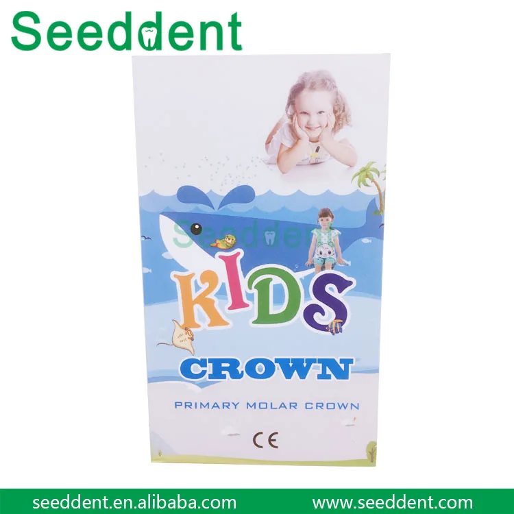 Dental Kids Crown Deciduous Stainless Steel Primary Molar Crown Factory Direct Sale