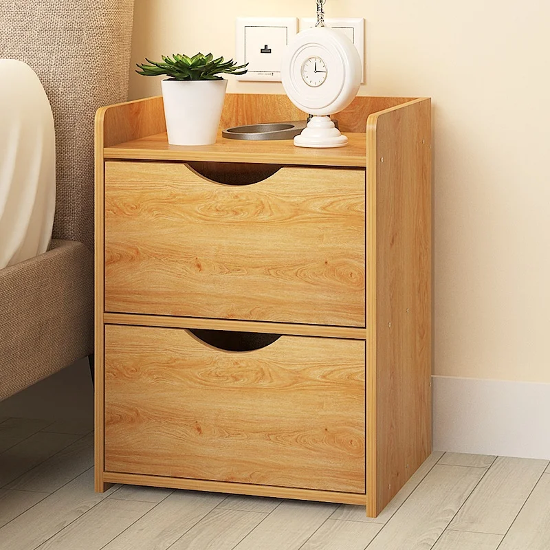 Modern Night Table With Wooden Doors Home Furniture Bedroom Furniture Nightstand With Drawers
