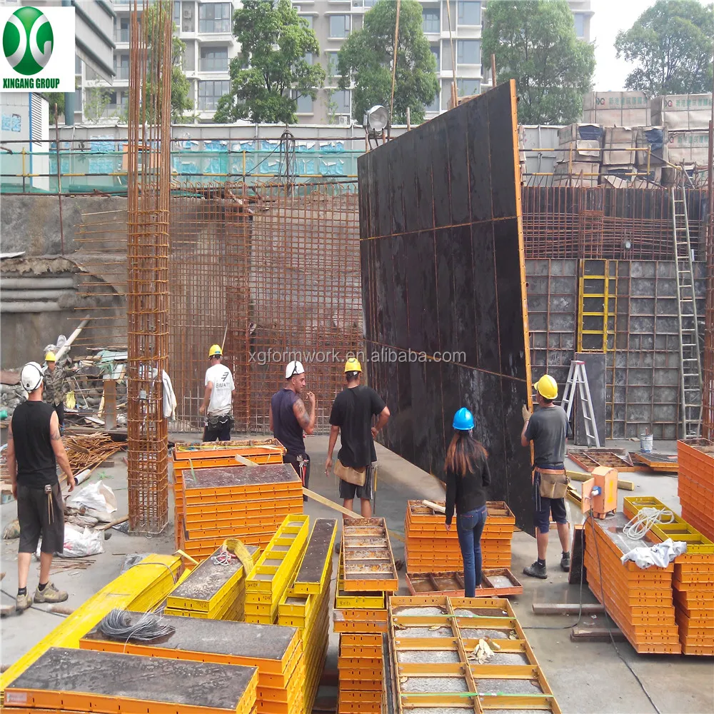 construction paint plywood steel frame euro formwork