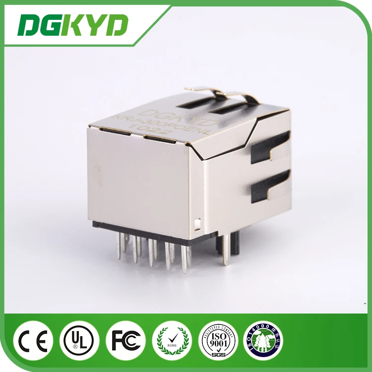 DGKYD111B017HWA1DP rj45 poe magjack , 100 BASE-TX