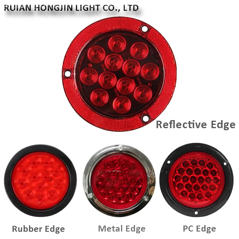 
High Quality Truck Led Tail Light/Trailer Circular Round Led Work Light/Auto Led Light 