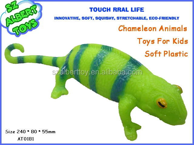 $1.99 Retail Squishy Lifelike Lizard Bulk Plastic Wild Animal TPR Toys