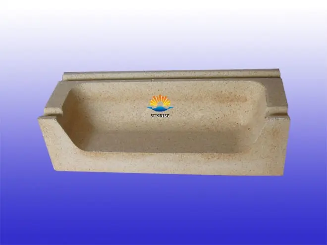 Magnesium zirconium checker brick for glass furnace and regenerative chamber