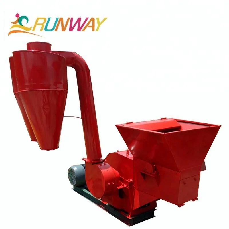 15kw 900kgs/h sweet sorghum stalk crusher machine rapeseed straw grinder machine