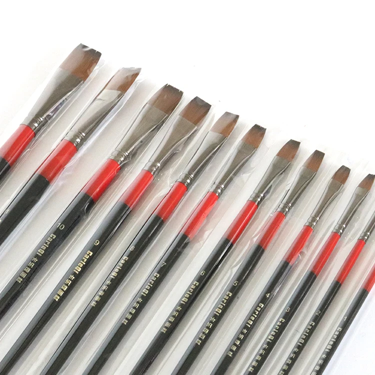 New arrival paint brush for acrylic , watercolor, gouache and oil paint