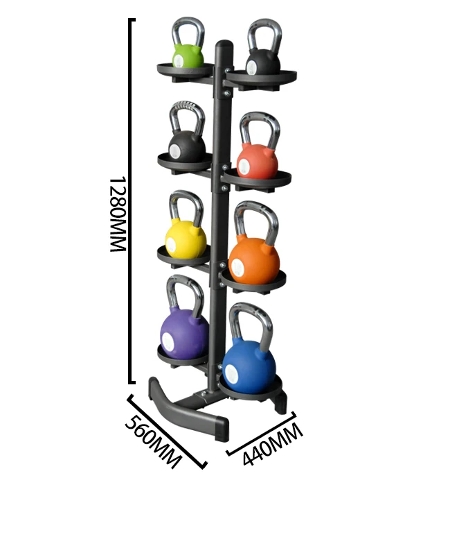 8pcs Kettlebell storage rack