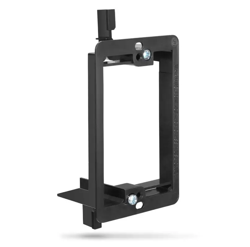 Single Gang Mounting Bracket for Low Voltage Cable Pass Through HDTV  Home Theater Networking Wires (62021506094)