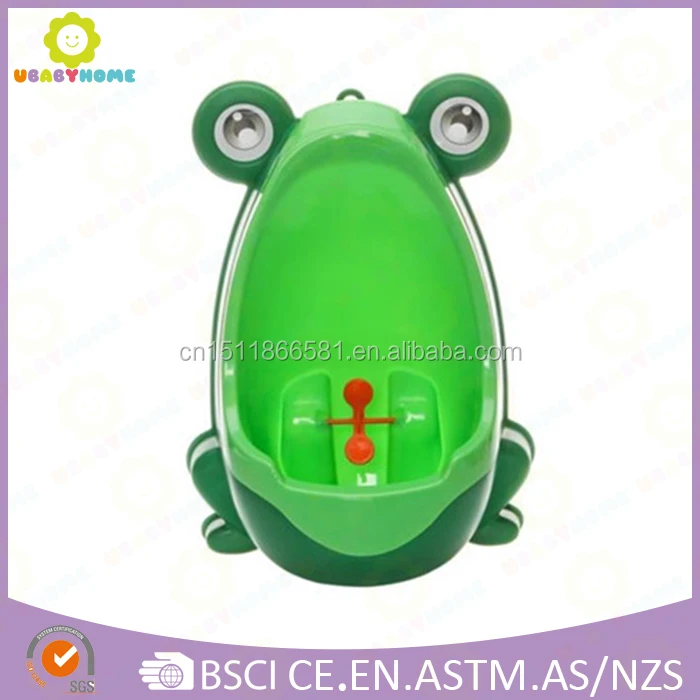 Urinals For Kids PP Frog Children Stand Vertical Infant Urinal Wall Groove Baby Boy Potty Toilet Trainers Urinals