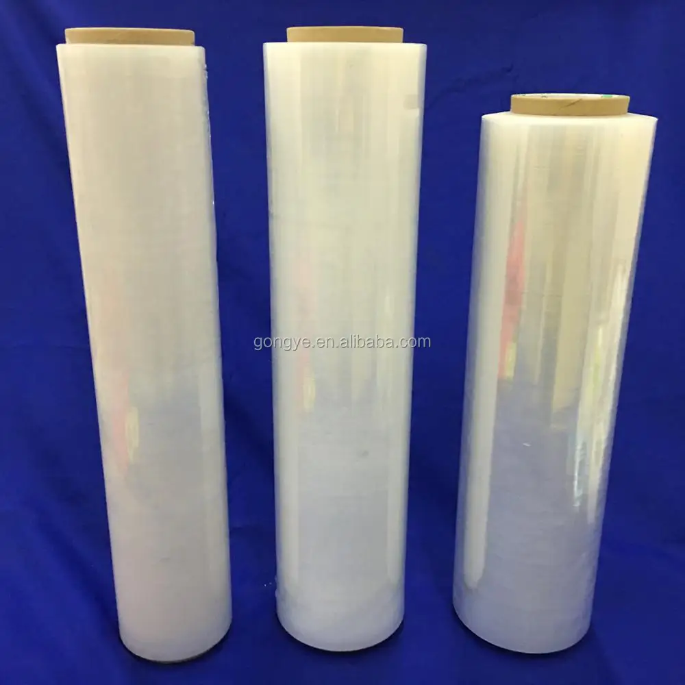 superior quality material and transparent imported pe stretch wrapping film