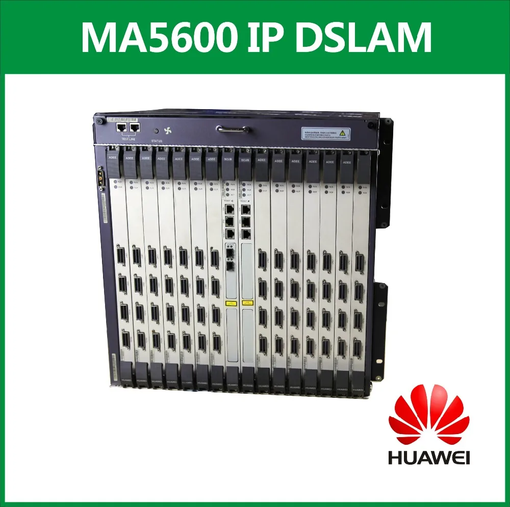 HUAWEI ADSL VDSL IP DSLAM MA5600 with 896 ADSL ports
