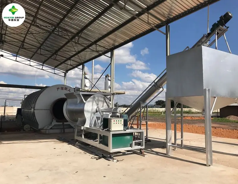 Pyrolysis machine 500kg waste plastic to diesel machine small reactor for plastic pyrolysis