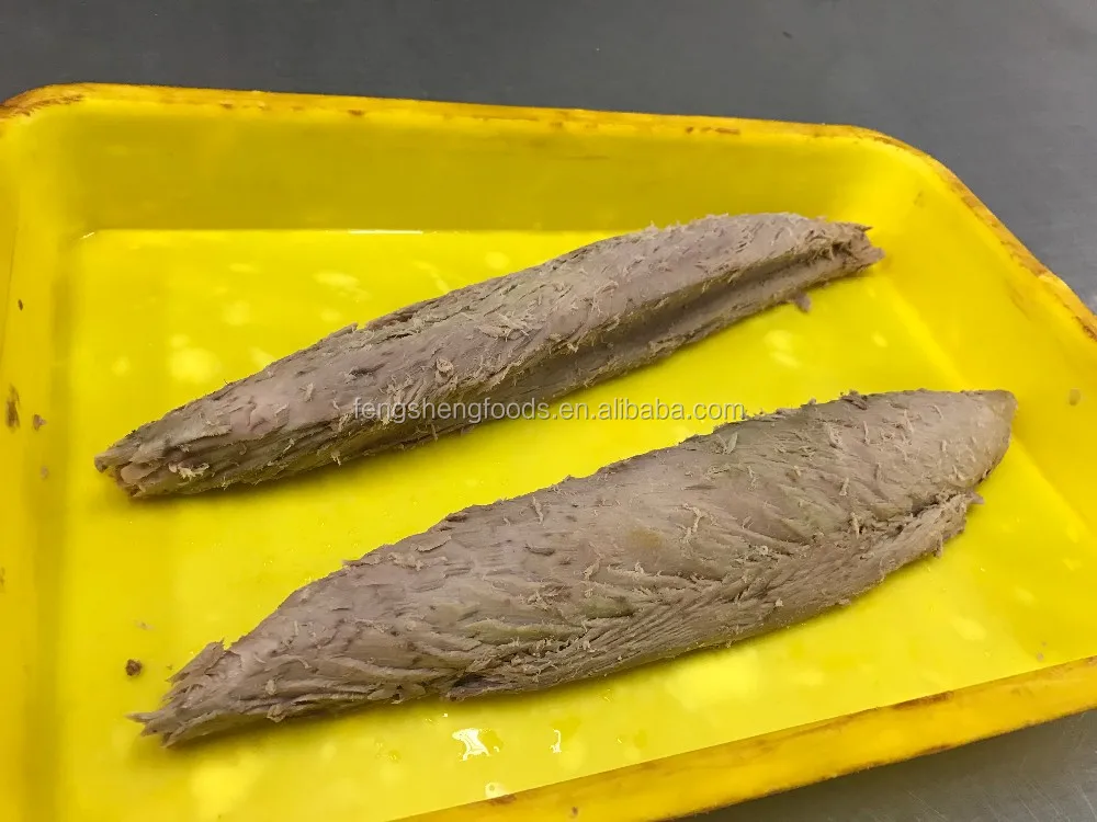 
Frozen Seafoods Pre-cooked Albacore Tuna Loin Purse Seine 